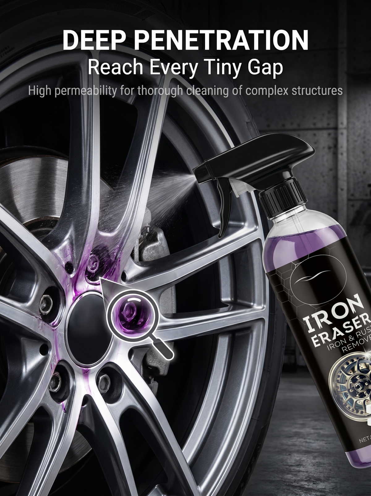 🔥Buy One Get One Free🔥Limited 50% Off🔥No-rinse Rust Remover SprayQuickly eliminate stains and restore metal shine in seconds