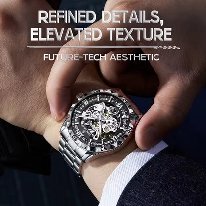 Louie Juelen™ — Premium Men’s Automatic Watch | Modern Luxury Mechanical Design