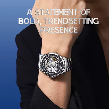 Louie Juelen™ — Premium Men’s Automatic Watch | Modern Luxury Mechanical Design