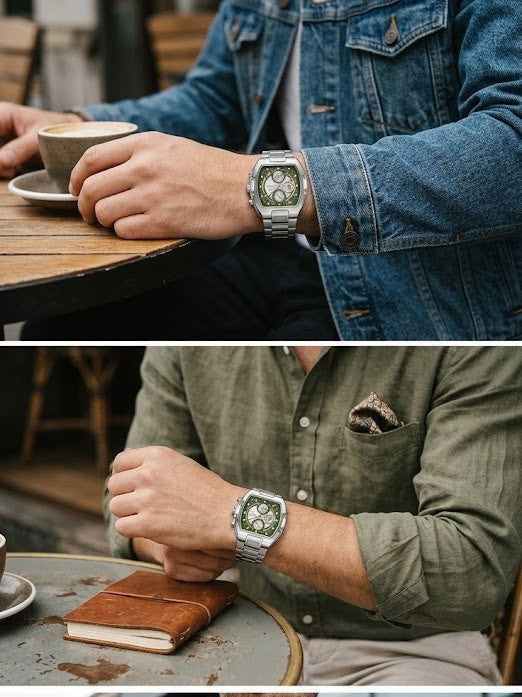 Reward Watch™ — Luxury Men’s Stainless Steel Watch | The Perfect Gift for Someone Special